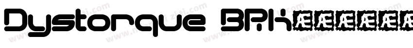 Dystorque BRK字体转换